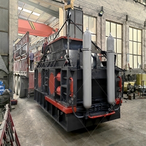 2PG1500x1000大型液壓對輥破碎機第二臺發往云南昆明