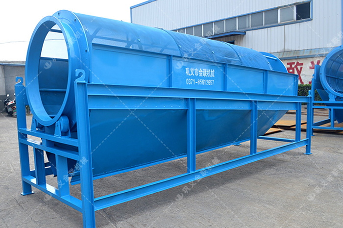 兩臺GTS1545無軸滾筒篩沙機發(fā)貨圖片_發(fā)往廣東佛山_篩分砂子