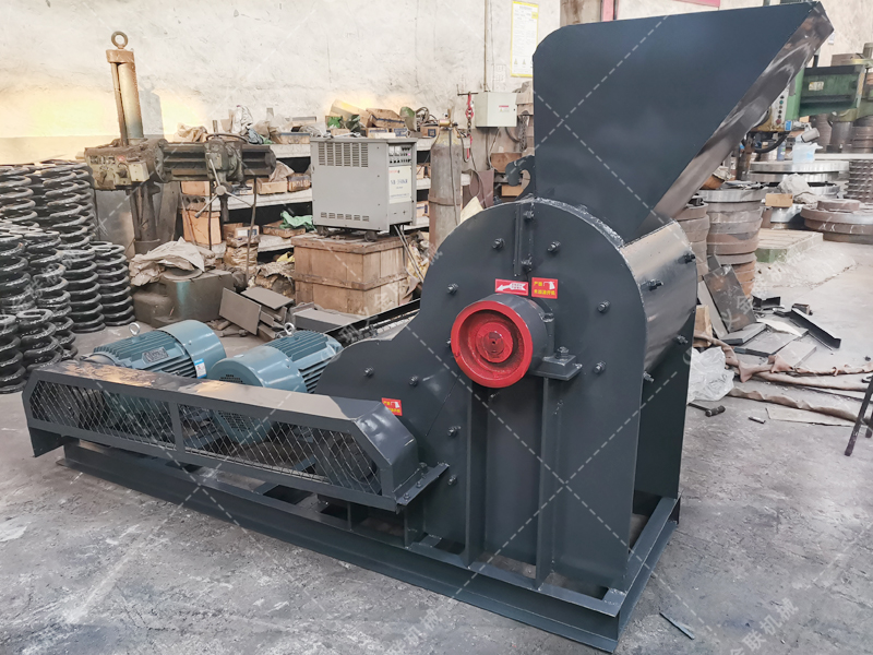 小型雙級粉碎機生產線發貨圖片_發往山東煙臺_粉碎青石